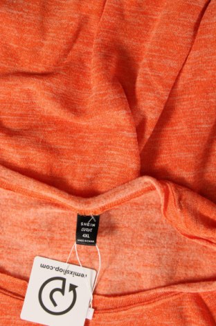Γυναικεία μπλούζα SHEIN, Μέγεθος 4XL, Χρώμα Πορτοκαλί, Τιμή 8,90 €