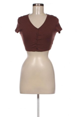 Damen Shirt SHEIN, Größe XS, Farbe Braun, Preis € 4,63