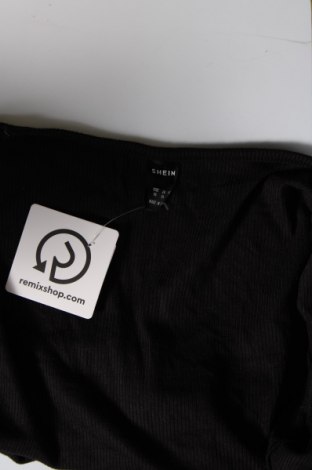 Γυναικεία μπλούζα SHEIN, Μέγεθος XS, Χρώμα Μαύρο, Τιμή 4,11 €