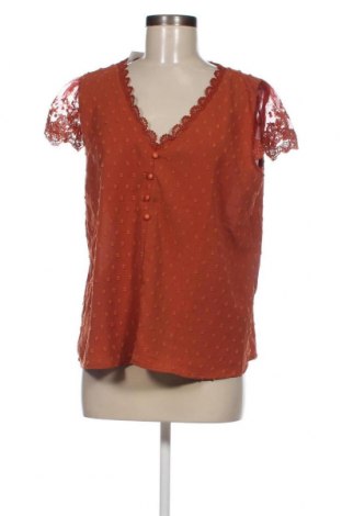 Дамска блуза SHEIN, Размер L, Цвят Кафяв, Цена 8,74 лв.