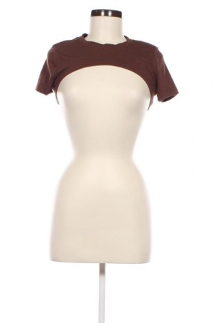 Дамска блуза SHEIN, Размер S, Цвят Кафяв, Цена 5,13 лв.