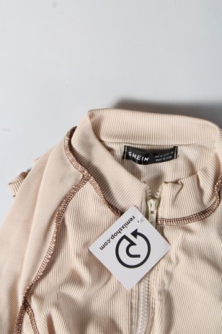 Γυναικεία μπλούζα SHEIN, Μέγεθος M, Χρώμα  Μπέζ, Τιμή 4,11 €