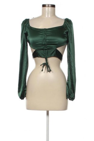 Дамска блуза SHEIN, Размер S, Цвят Зелен, Цена 5,70 лв.