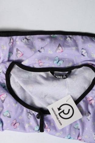 Γυναικεία μπλούζα SHEIN, Μέγεθος L, Χρώμα Βιολετί, Τιμή 6,11 €