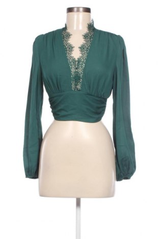 Bluză de femei SHEIN, Mărime XS, Culoare Verde, Preț 18,75 Lei