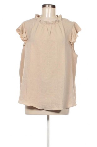 Bluză de femei SHEIN, Mărime XL, Culoare Bej, Preț 34,38 Lei