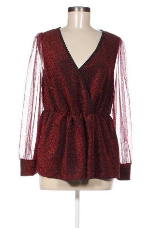 Дамска блуза SHEIN, Размер XL, Цвят Червен, Цена 10,45 лв.