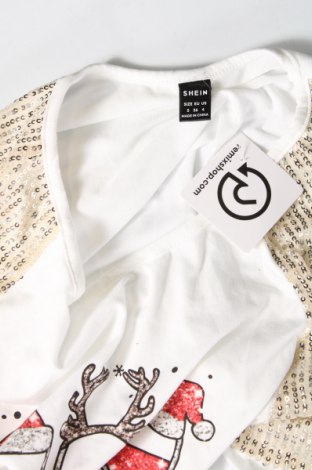 Damen Shirt SHEIN, Größe S, Farbe Weiß, Preis € 4,63