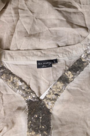 Γυναικεία μπλούζα Sa. Hara, Μέγεθος L, Χρώμα  Μπέζ, Τιμή 5,29 €