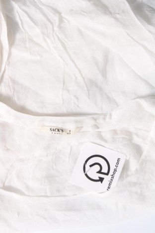 Γυναικεία μπλούζα Sack's, Μέγεθος S, Χρώμα Λευκό, Τιμή 11,88 €