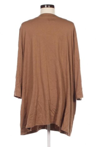 Γυναικεία μπλούζα Selection By Ulla Popken, Μέγεθος 3XL, Χρώμα Καφέ, Τιμή 10,94 €