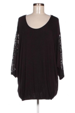 Γυναικεία μπλούζα Sheego, Μέγεθος 3XL, Χρώμα Μαύρο, Τιμή 11,57 €