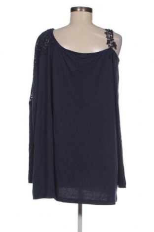 Damen Shirt Sheego by Joe Browns, Größe 3XL, Farbe Blau, Preis 23,66 €