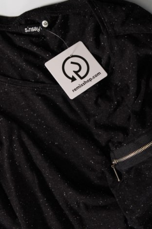 Γυναικεία μπλούζα Sinsay, Μέγεθος XL, Χρώμα Μαύρο, Τιμή 5,84 €