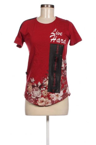 Дамска блуза Splash, Размер S, Цвят Червен, Цена 20,46 лв.