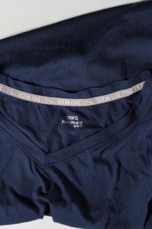 Γυναικεία μπλούζα Sports Performance by Tchibo, Μέγεθος M, Χρώμα Μπλέ, Τιμή 4,27 €