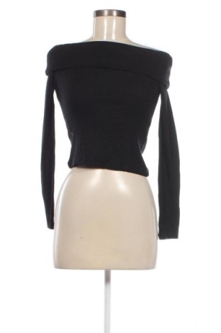 Bluză de femei Stradivarius, Mărime M, Culoare Negru, Preț 29,92 Lei