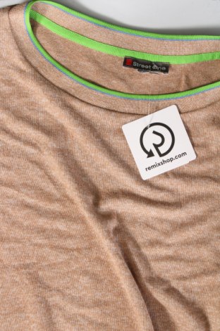 Γυναικεία μπλούζα Street One, Μέγεθος M, Χρώμα  Μπέζ, Τιμή 9,46 €