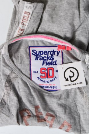 Дамска блуза Superdry, Размер M, Цвят Сив, Цена 15,50 лв.