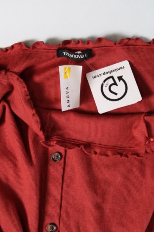 Damen Shirt Terranova, Größe L, Farbe Rot, Preis € 6,39