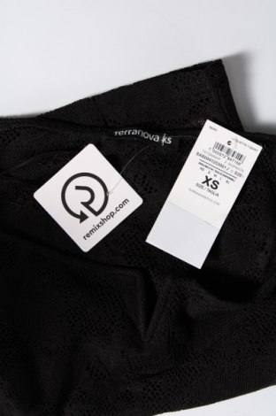 Γυναικεία μπλούζα Terranova, Μέγεθος XS, Χρώμα Μαύρο, Τιμή 5,27 €
