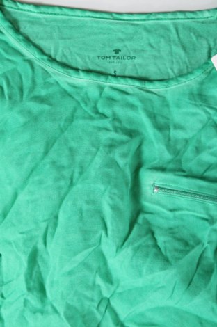 Γυναικεία μπλούζα Tom Tailor, Μέγεθος S, Χρώμα Πράσινο, Τιμή 4,21 €