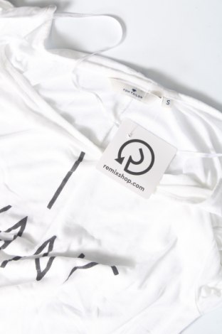 Γυναικεία μπλούζα Tom Tailor, Μέγεθος S, Χρώμα Λευκό, Τιμή 5,26 €