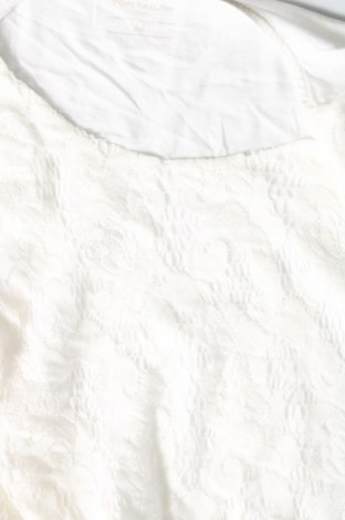 Γυναικεία μπλούζα Tom Tailor, Μέγεθος M, Χρώμα Λευκό, Τιμή 6,31 €