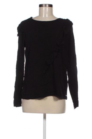 Γυναικεία μπλούζα Tom Tailor, Μέγεθος S, Χρώμα Μαύρο, Τιμή 8,41 €