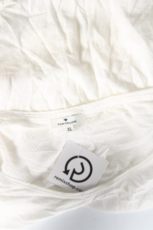 Γυναικεία μπλούζα Tom Tailor, Μέγεθος XL, Χρώμα Λευκό, Τιμή 11,57 €