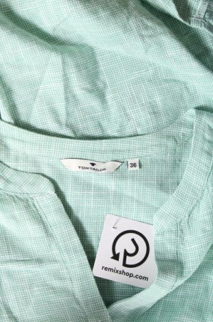 Γυναικεία μπλούζα Tom Tailor, Μέγεθος S, Χρώμα Πράσινο, Τιμή 5,26 €