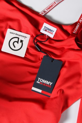 Női blúz Tommy Jeans, Méret M, Szín Piros, Ár 16 491 Ft