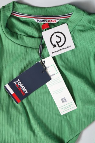 Γυναικεία μπλούζα Tommy Jeans, Μέγεθος S, Χρώμα Πράσινο, Τιμή 40,21 €