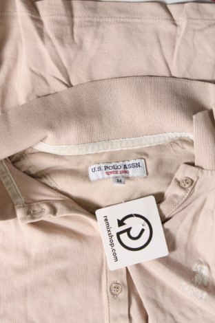 Γυναικεία μπλούζα U.S. Polo Assn., Μέγεθος M, Χρώμα  Μπέζ, Τιμή 24,55 €