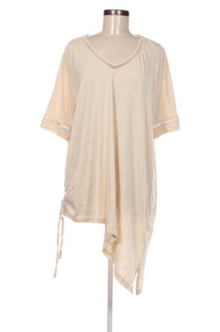 Damen Shirt Ulla Popken, Größe XXL, Farbe Beige, Preis € 10,64