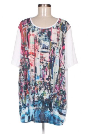 Γυναικεία μπλούζα Ulla Popken, Μέγεθος 3XL, Χρώμα Πολύχρωμο, Τιμή 11,57 €