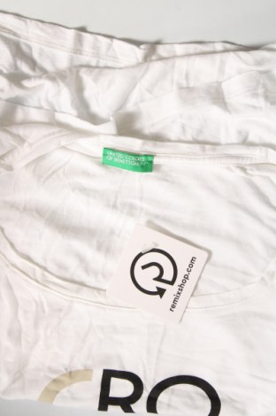 Damen Shirt United Colors Of Benetton, Größe M, Farbe Weiß, Preis 7,10 €