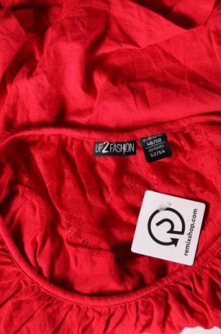 Γυναικεία μπλούζα Up 2 Fashion, Μέγεθος XXL, Χρώμα Κόκκινο, Τιμή 5,76 €
