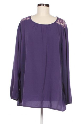 Γυναικεία μπλούζα WE, Μέγεθος 3XL, Χρώμα Βιολετί, Τιμή 11,75 €