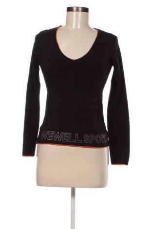 Γυναικεία μπλούζα Wewell, Μέγεθος L, Χρώμα Μαύρο, Τιμή 5,54 €