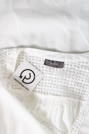 Γυναικεία μπλούζα Yessica, Μέγεθος M, Χρώμα Λευκό, Τιμή 4,70 €