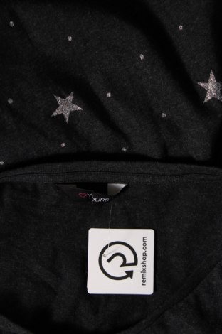 Damen Shirt Yours, Größe 5XL, Farbe Grau, Preis 12,56 €