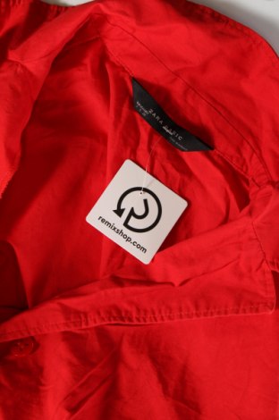 Дамска блуза Zara, Размер S, Цвят Червен, Цена 10,79 лв.