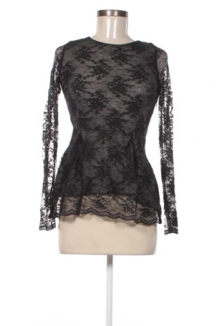 Дамска блуза Zara, Размер S, Цвят Черен, Цена 39,22 лв.