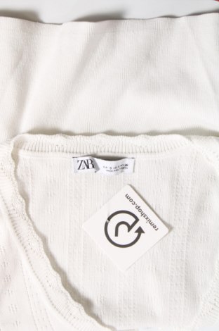 Damen Shirt Zara, Größe S, Farbe Weiß, Preis 7,87 €