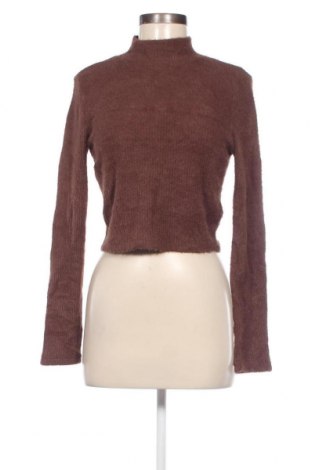 Дамска блуза Zara, Размер S, Цвят Кафяв, Цена 6,75 лв.