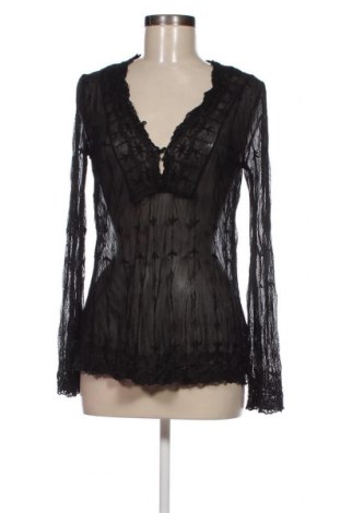 Damen Shirt Zara, Größe M, Farbe Schwarz, Preis 6,58 €
