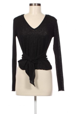 Дамска блуза Zara, Размер L, Цвят Черен, Цена 8,10 лв.