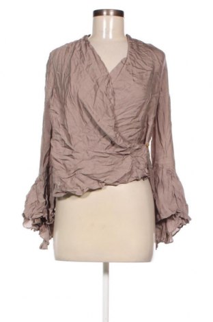Дамска блуза Zara, Размер XS, Цвят Бежов, Цена 8,10 лв.