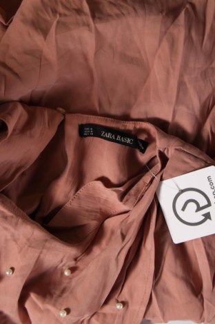 Дамска блуза Zara, Размер M, Цвят Бежов, Цена 9,45 лв.